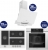 Ferre Beyaz Ankastre Set BL-136 + QEP64CB + D064-SA