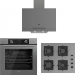 Ferre Gri Ankastre Set SC208-FA + XE63CPR + D065-SA