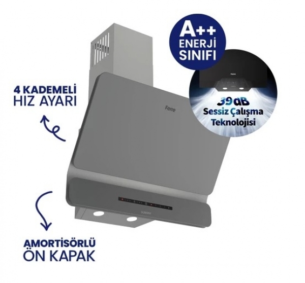 Ferre Gri Ankastre Set NT 028 + QEP63CPR + D082-SA