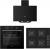 Ferre Siyah Ankastre Set SC205 + XE63CS + D063-SA