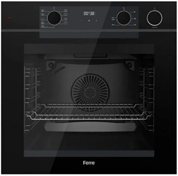 Ferre Siyah Ankastre Set SC405-WFA + QEP64CS + D080-SA
