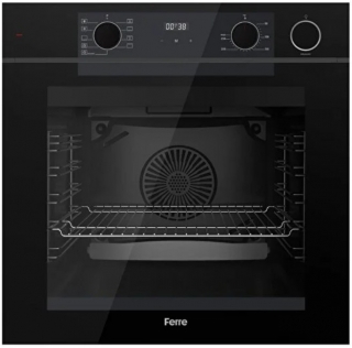 Ferre Siyah Ankastre Set SC405-WFA + QEP64CS + D080-SA