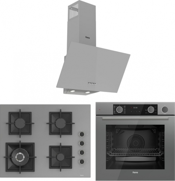 Ferre Gri Ankastre Set SC408 WFA + XE64CPR + D088
