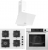 Ferre Beyaz Ankastre Set SC406 WFA + XE64CB + D087