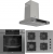 Ferre Steam Plus Gri Ankastre Set SC408 WFA + QEP64CPR + D102