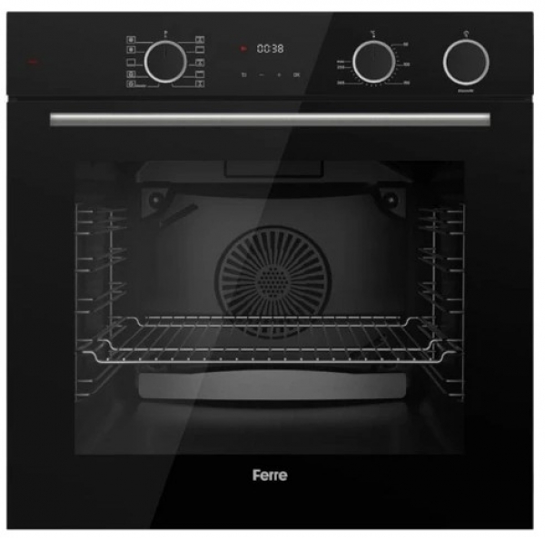 Ferre Siyah Ankastre Set MS261 + XE64CS + D063-SA