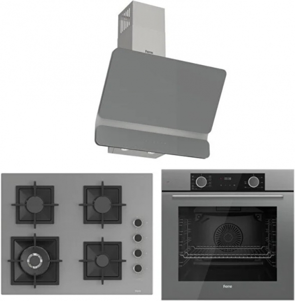 Ferre Fryart SC Gri Ankastre Set SC408 WFA + XE63CPR + D082