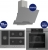 Ferre Fryart Digita Gri Ankastre Set BL138 + QEP63CPR + D065