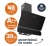 Ferre Siyah Ankastre Set LN385 + XE63CS + D080-SA