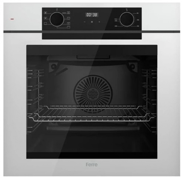 Ferre White Ankastre Set SC206-FA + QEP63CB + D081-SA