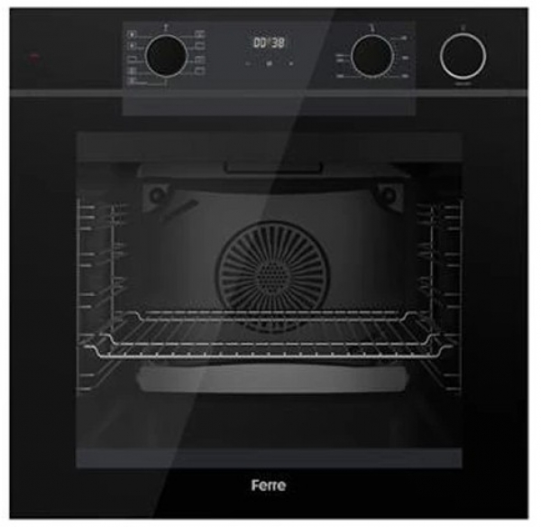 Ferre Steam Plus Siyah Ankastre Set SC405-WFA + QEP64CS + D063-SA