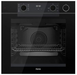 Ferre Steam Plus Siyah Ankastre Set SC405-WFA + QEP64CS + D063-SA