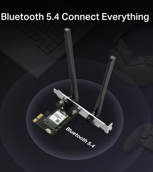 Mercusys MA70XE Kablosuz PCIe Adaptörü