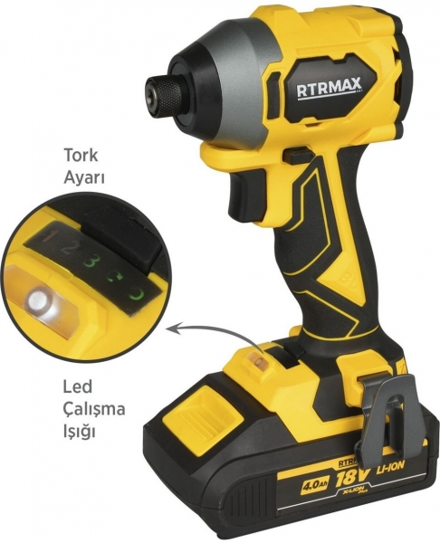 Rtrmax RTX3050B Solo Akülü Vidalama (Aküsüz)