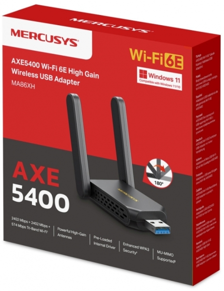 Mercusys MA86XH Kablosuz Ağ Adaptörü
