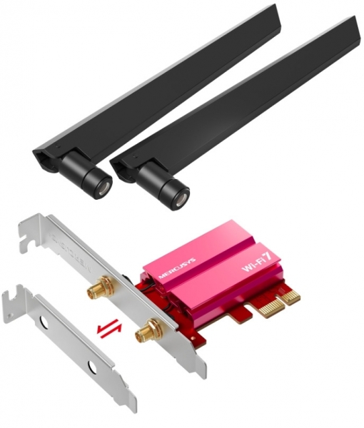 Mercusys MA47BE Kablosuz PCIe Adaptörü