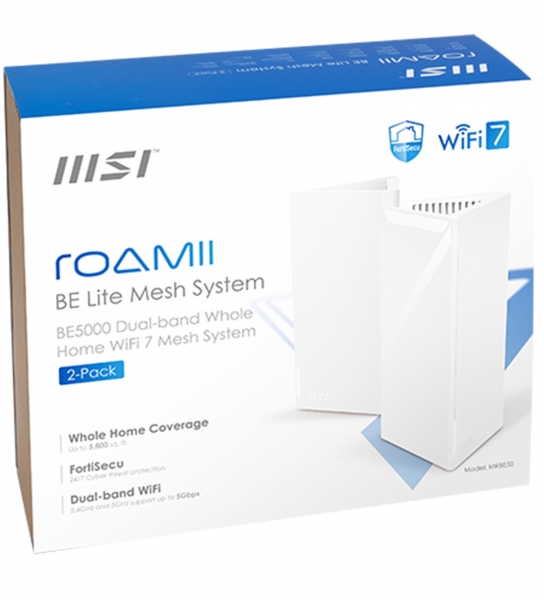MSI Roamii BE Lite Mesh System Router