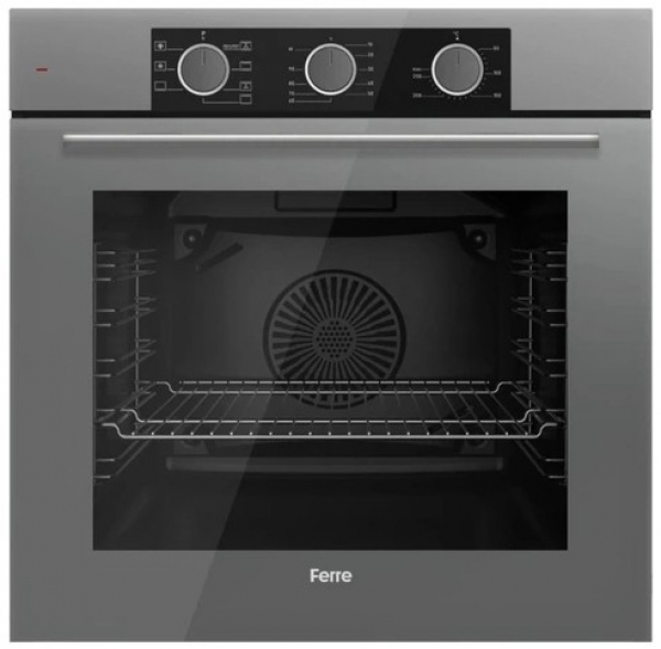 Ferre Yova Gri Ankastre Set CS208 + QXE62CPR + D082-SA