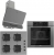 Ferre Grey Ankastre Set SS208 + QEP63CPR + D082-SA