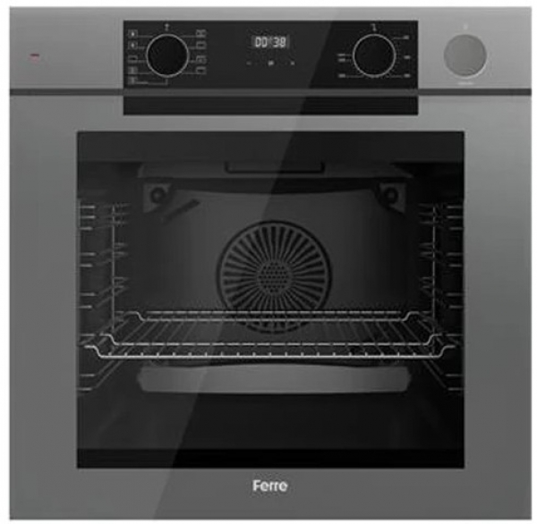 Ferre Steam Plus Gri Ankastre Set RS038 + QEP64CPR + D079