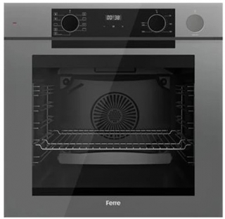 Ferre Steam Plus Gri Ankastre Set RS038 + QEP64CPR + D079