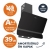 Ferre Siyah Ankastre Set CS205-FA + QEP63CS + D080-SA