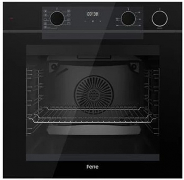 Ferre Steam Plus 65 Siyah Ankastre Set SC405-WFA + QEP64CS + D100