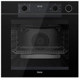 Ferre Steam Plus 65 Siyah Ankastre Set SC405-WFA + QEP64CS + D077