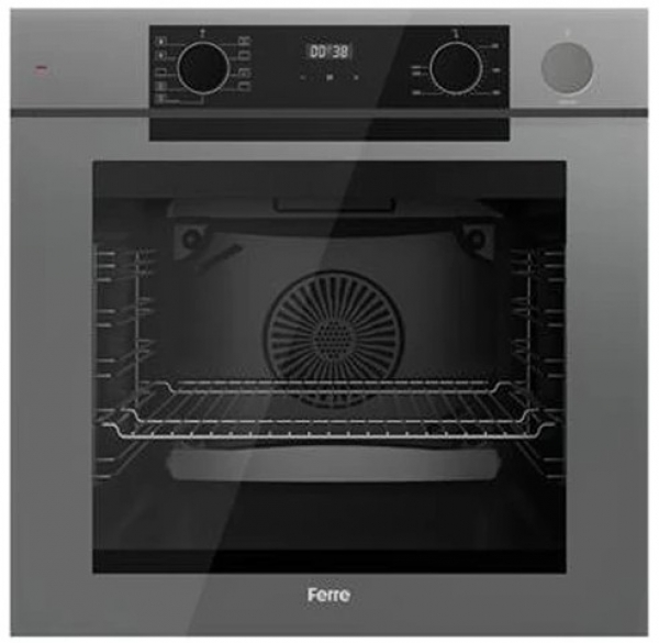 Ferre Steam Plus Gri Ankastre Set SS208 + QEP64CPR + D102