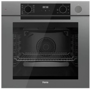 Ferre Steam Plus Gri Ankastre Set SS208 + QEP64CPR + D102