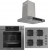 Ferre Steam Plus Gri Ankastre Set SS208 + QEP64CPR + D102