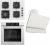 Ferre Beyaz Ankastre Set SC406 WFA + QXE62CB + D081