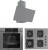 Ferre Gri Ankastre Set SC408 WFA + QEP64CPR + D079