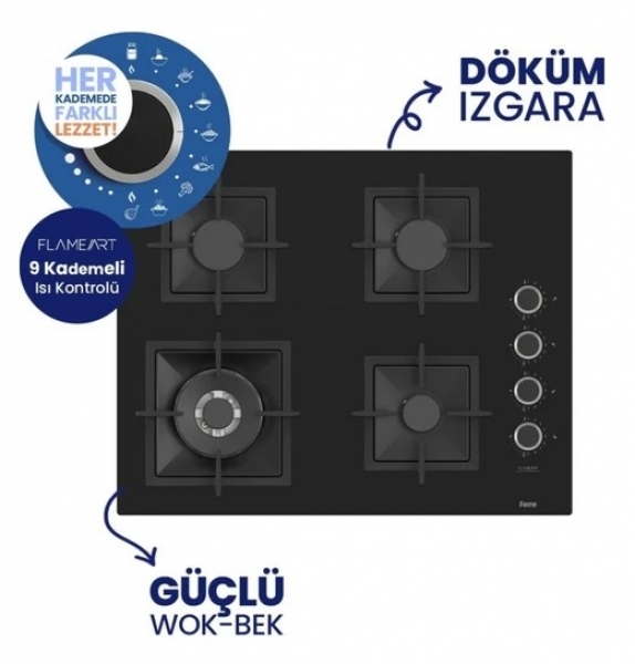 Ferre Lunia Ankastre Set SC405-WFA + QEP63CS + D086