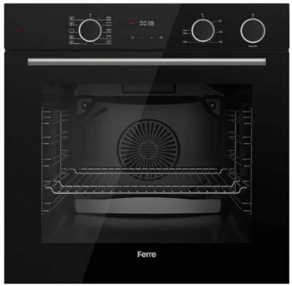 Ferre Altro Siyah Ankastre Set MS261 + XE64CS + D086