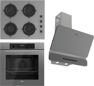 Ferre Gri Ankastre Set CS208-FA + QBL63CPR + D082-SA