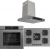 Ferre Icon Plus 75 Gri Ankastre Set SS038 + QBL63CPR + D102