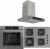 Ferre Icon Plus 75 Gri Ankastre Set SC408 WFA + QBL63CPR + D102