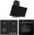Ferre Siyah Ankastre Set NT 025 + XE64CS + D077