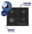 Ferre Asimetrik Siyah Ankastre Set NT 025 + QBL62CS + D080-SA