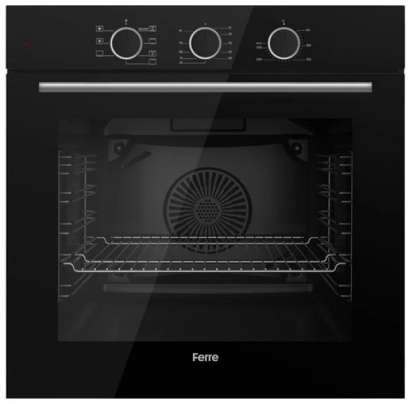 Ferre Rimini Siyah Ankastre Set CS205-FA + QXE62CS + D080-SA