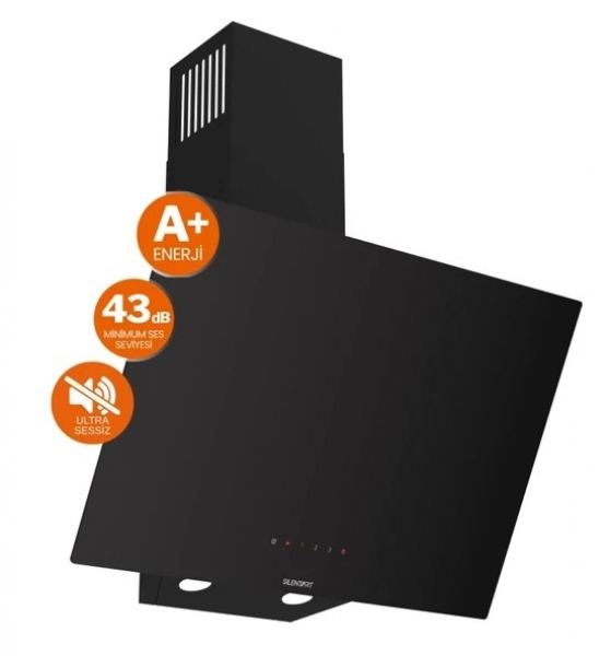 Ferre Liventa Siyah Ankastre Set MS263 + QEP64CS + D077-SA
