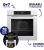 Ferre Asimetrik Beyaz Ankastre Set NT 026 + QBL63CB + D064-SA