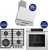 Ferre Asimetrik Ankastre Set NT 026 + QBL62CB + D081-SA