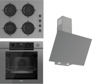Ferre Gri Ankastre Set CS208-FA + QEP64CPR + D079-SA