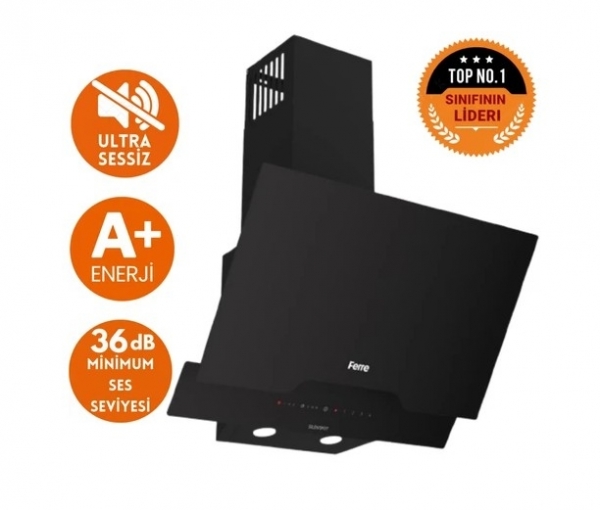 Ferre Baq Siyah Ankastre Set ED075 + QBL62CS + D063-SA