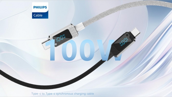 Philips Type-C to Type-C 100W Şarj Kablosu