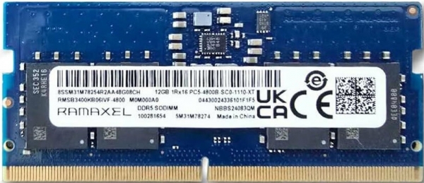 Ramaxel RMSB3400KB06IVF-4800 12 GB 4800 MT