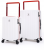 Elatae V10737 Vouge Exclusive Orta ve Kabin Boy 2'li Valiz Seti