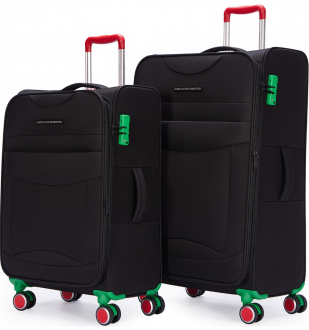 United Colors Of Benetton BNT2800 Orta ve Kabin Boy 2'li Valiz Seti